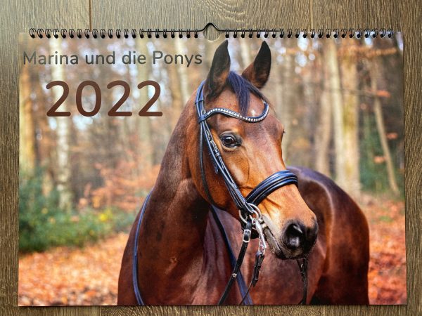 Marina und die Ponys Wandkalender 2022
